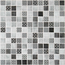 MOSAIQUE RIVIERE GRIS DECOR 31,6x31,6cm 10PCS/BTE 1M2/BTE